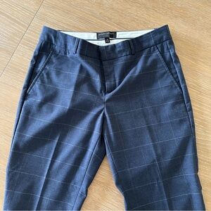Banana Republic Blue Windowpane Ryan pants